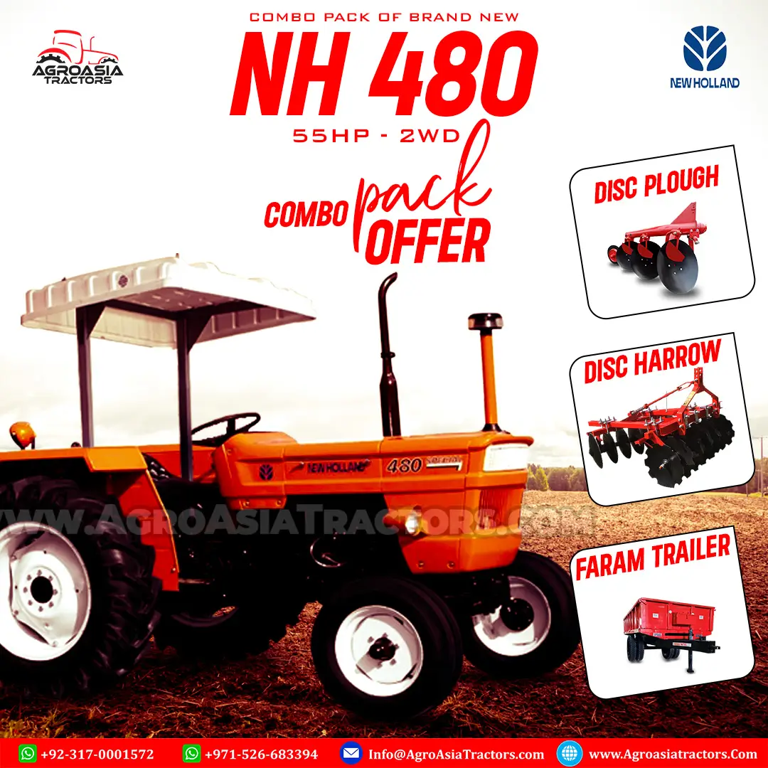 New Holland NH 480 2WD for sale in kenya by agroasiatractors